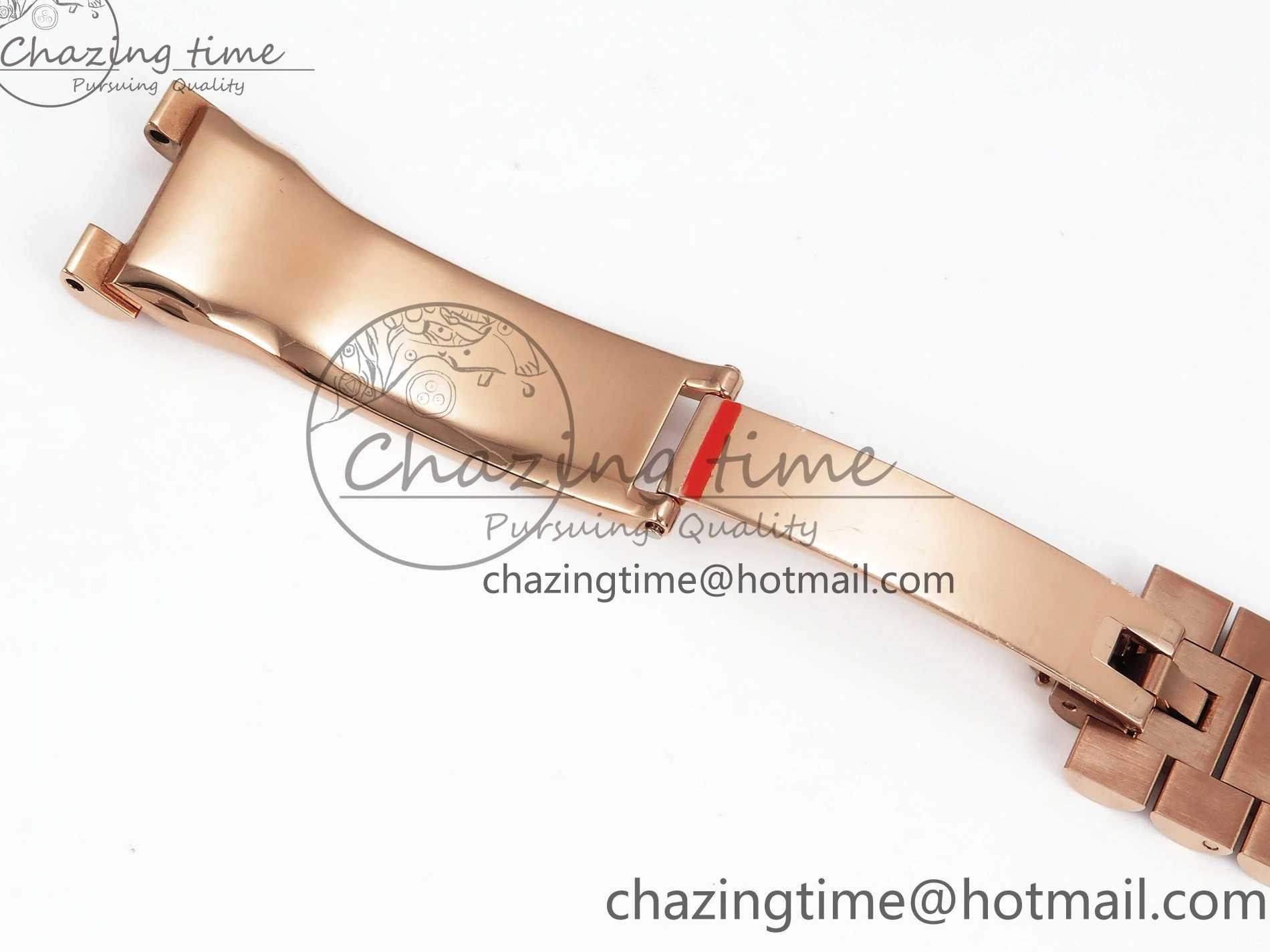 MiroTime 0209 OdorResistant Day Date 36 RG TWSF Best Edition White Diamonds Dial on RG Bracelet A 1610